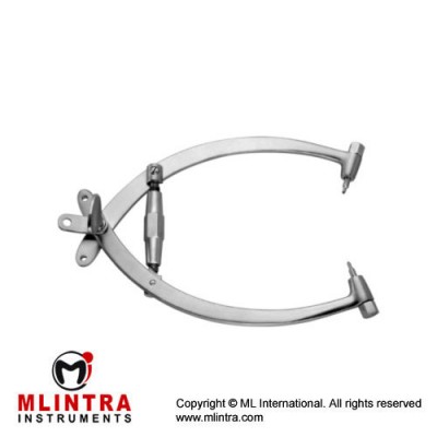 Skull Traction Tongs Large Pattern Skull Traction Tongs Large Pattern Stainless Steel, Standard